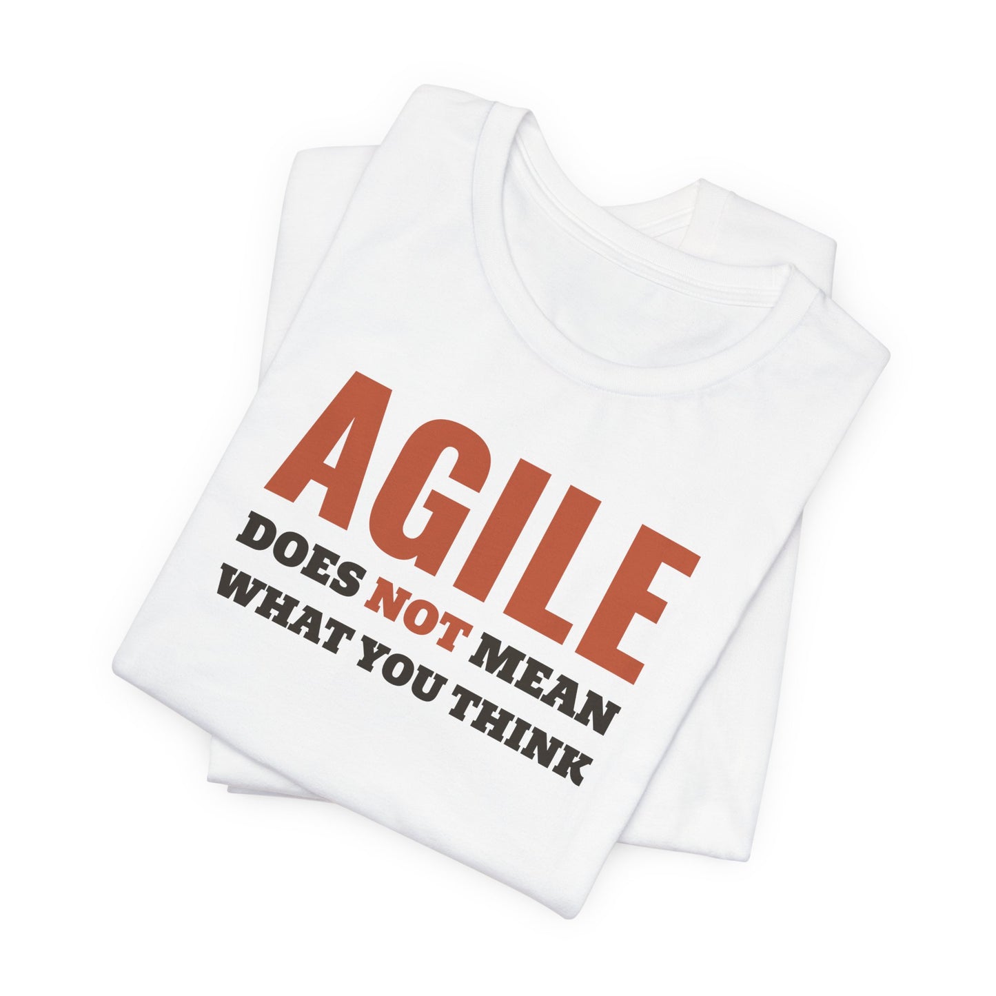 Agile does not mean what you think.