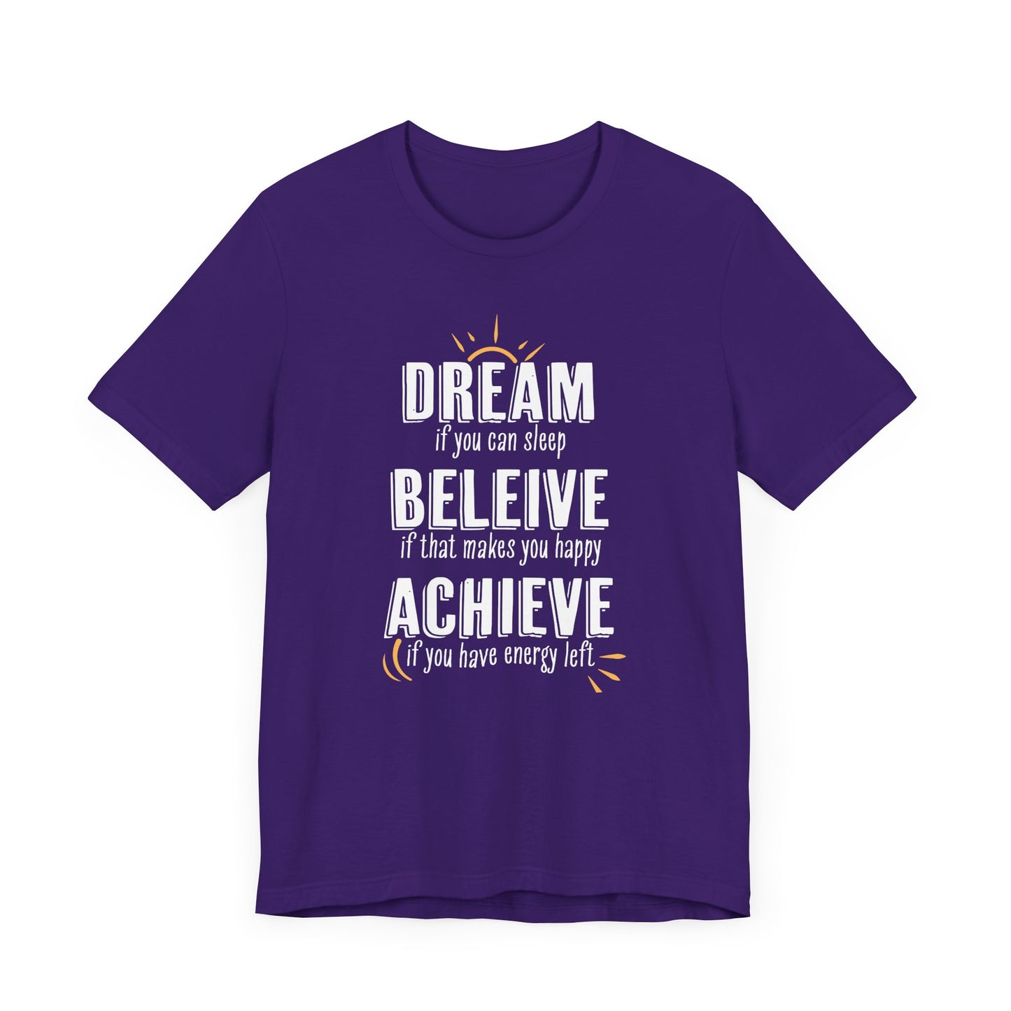 Dream if you can sleep - Unisex Garment-Dyed T-shirt