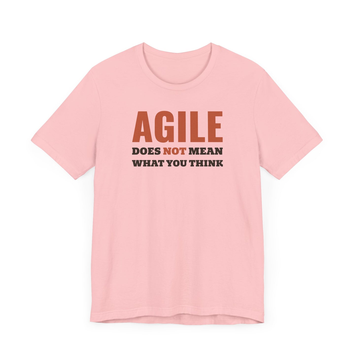 Agile does not mean what you think.