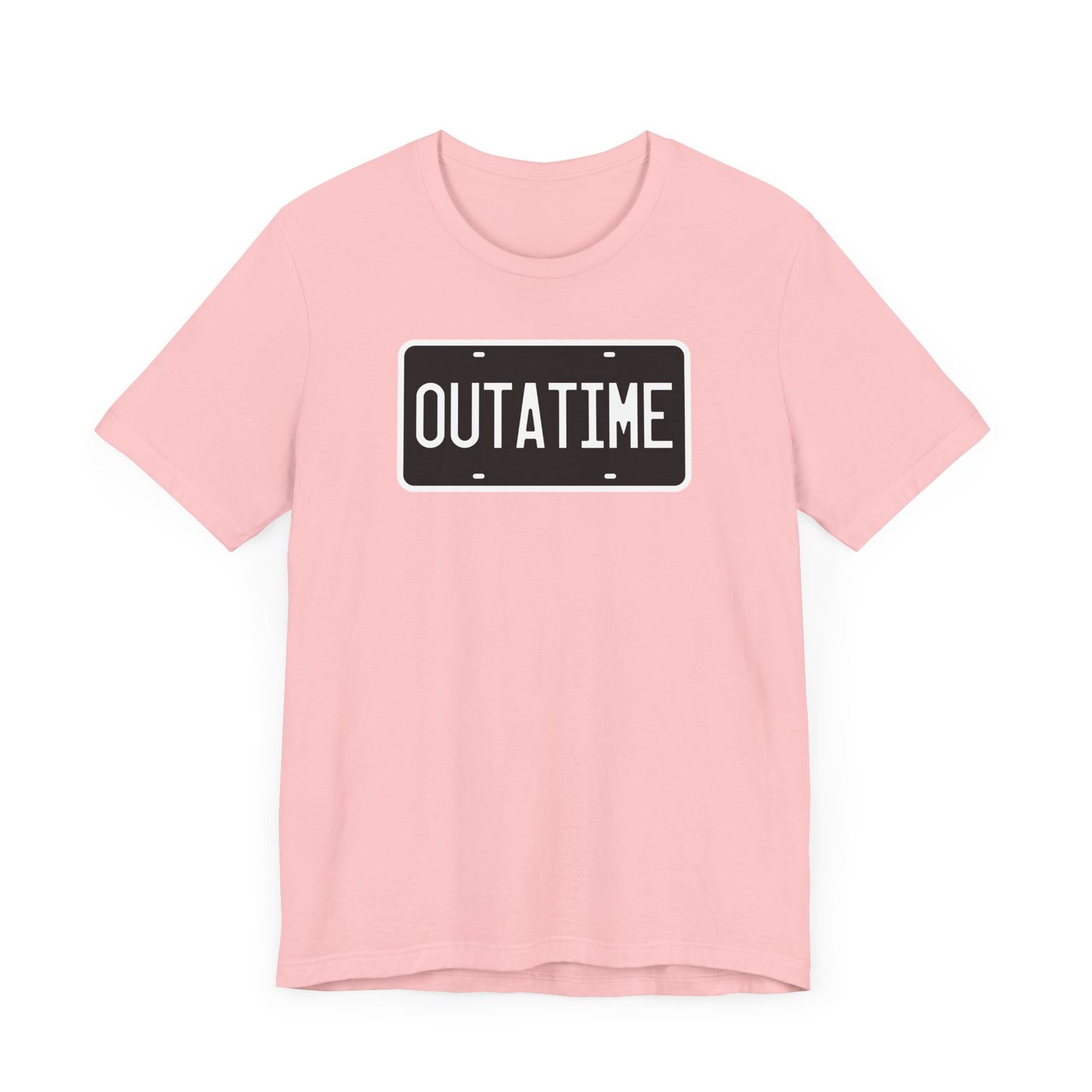 Out of time license plate T-shirt