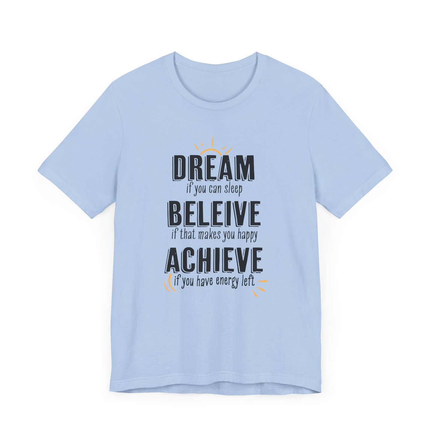 Dream if you can sleep - Unisex Garment-Dyed T-shirt