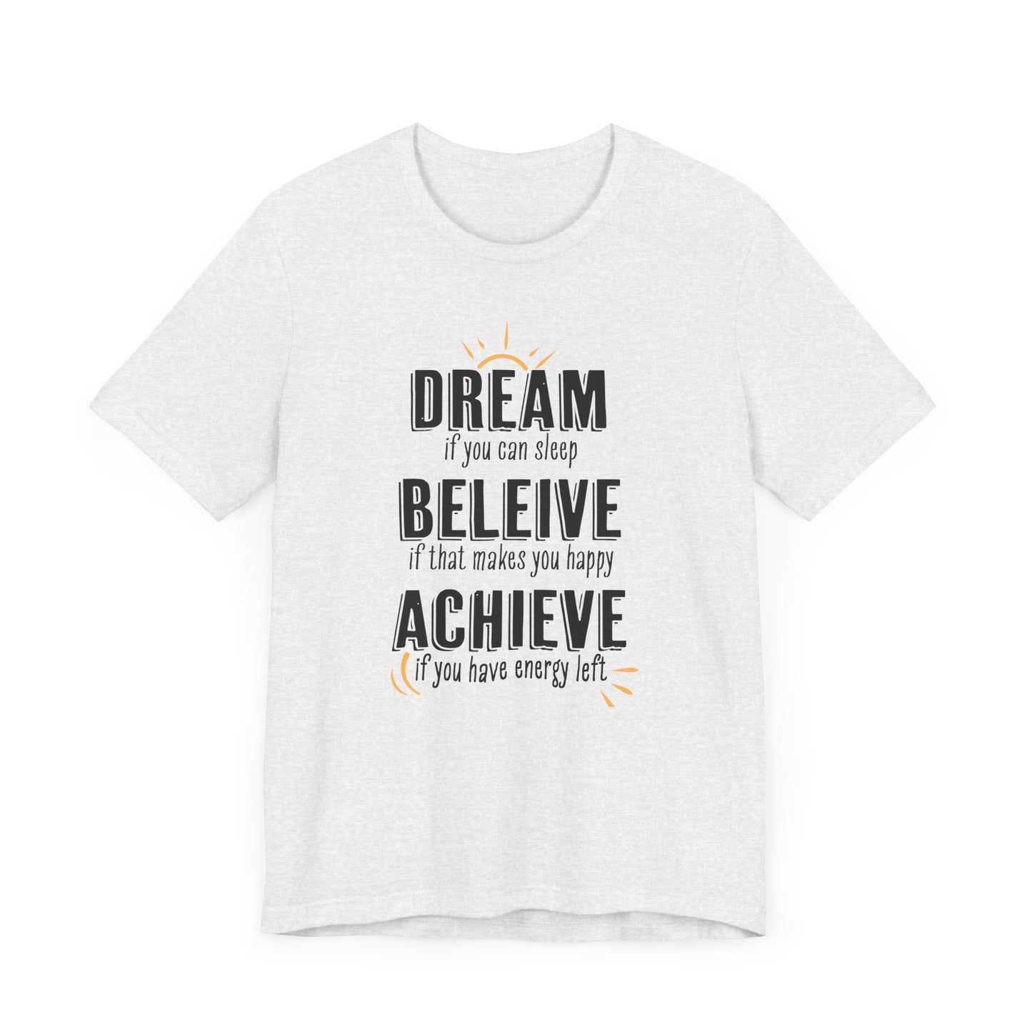 Dream if you can sleep - Unisex Garment-Dyed T-shirt