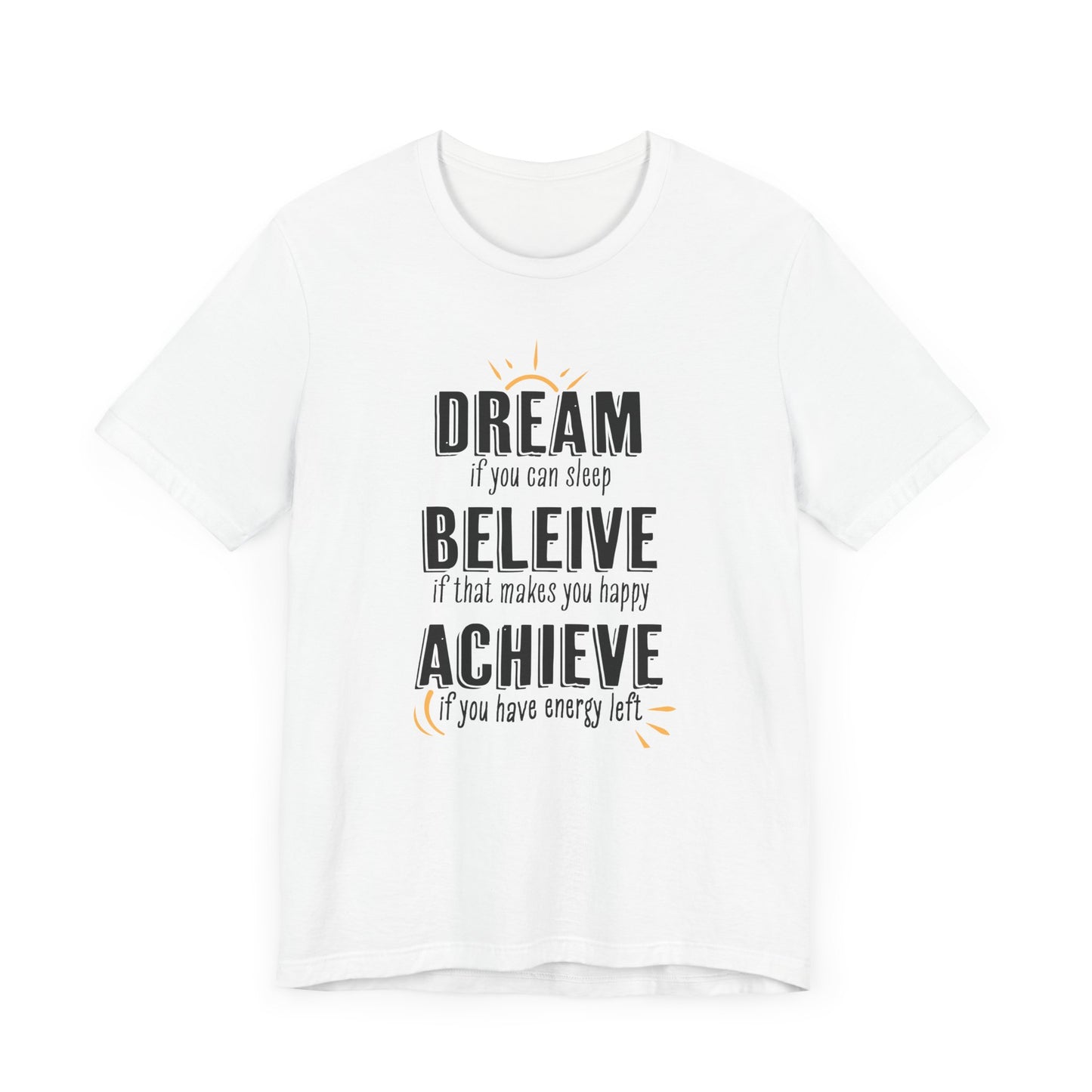 Dream if you can sleep - Unisex Garment-Dyed T-shirt