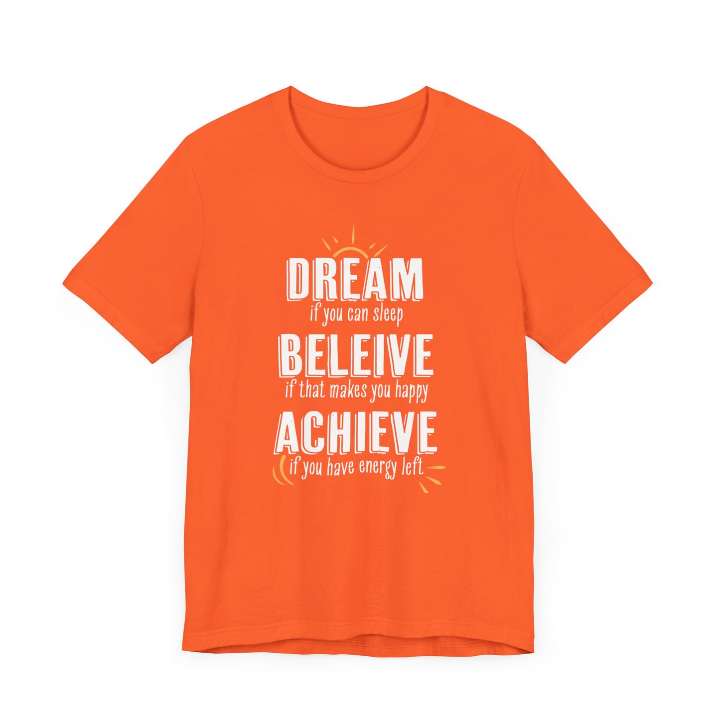 Dream if you can sleep - Unisex Garment-Dyed T-shirt