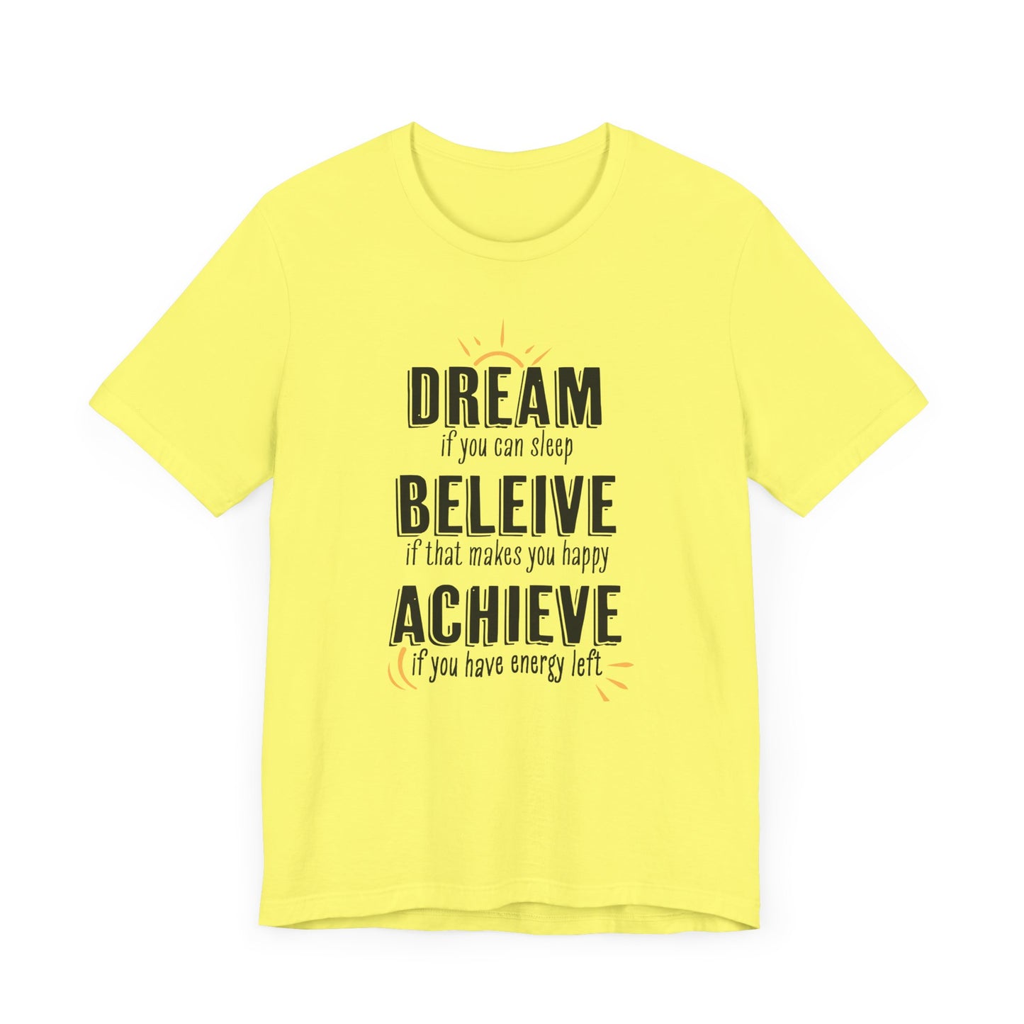 Dream if you can sleep - Unisex Garment-Dyed T-shirt