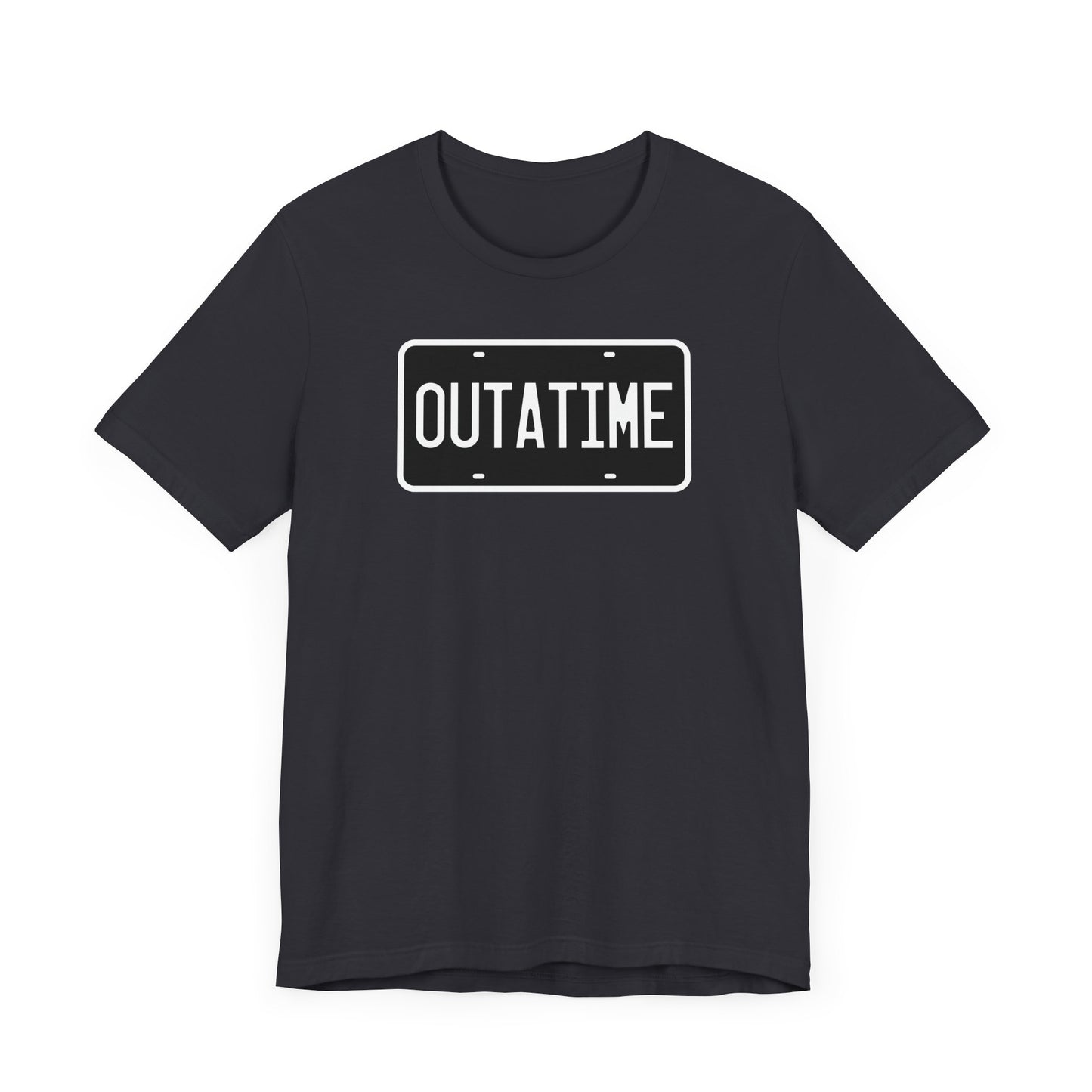 Out of time license plate T-shirt